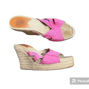 Stubbs and Wootton Pink Espadrilles